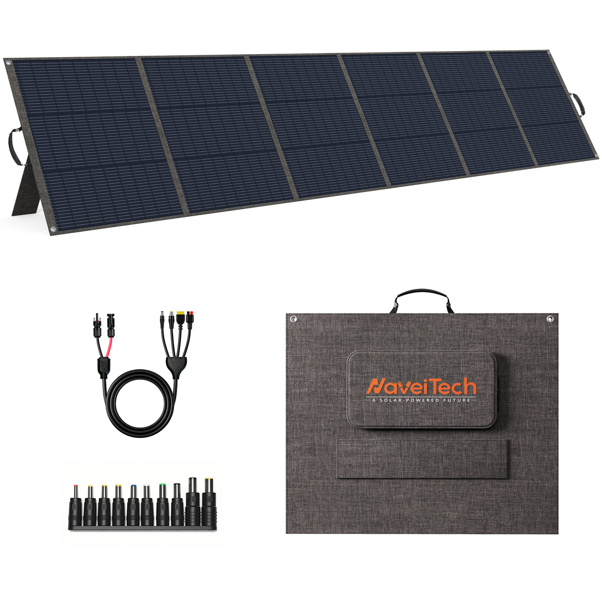 NaveiTech 400W foldable solar panel manufacturer image